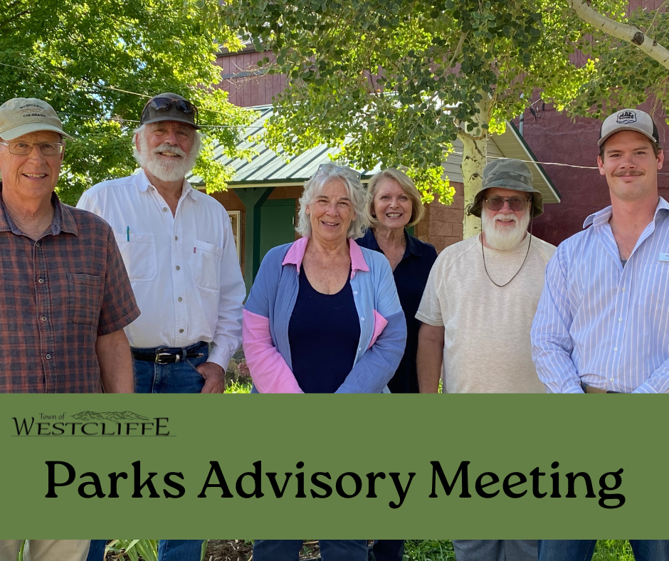Parks Advisory Committee Six People Posing for the Picture